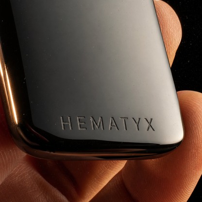 HEMATYX TOTEM pendant in hand