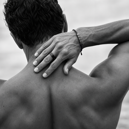 Man wearing HEMATYX ring